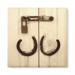 Rusted Horseshoes Magnet