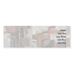 Rusted metal pattern. Brown and grey. Custom business cards