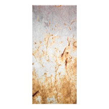 Rusted Rusty Metal Rack Cards