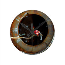 Rusted Speedometer Round Clocks