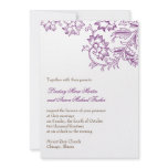 Rustic Chic Wedding Invitation