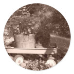 Rustic Garden Lifescape Sticker