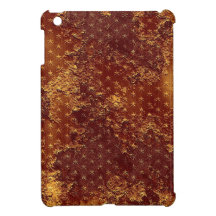 Rustic Gold Stars Pattern Cover For The iPad Mini