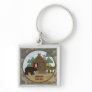 Rustic Lodge Cabin Keys with Bear and Moose