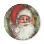 RUSTIC SANTA CLAUS magnets