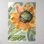 rustic sunflower print