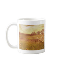 Rustic Vineyard in Napa Valley California Mugs