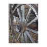 Rustic Wagon Wheel Postcard