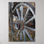 Rustic Wagon Wheel Print