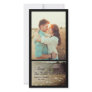 Rustic Weathered Country Wedding Save the Date Customised Photo Card