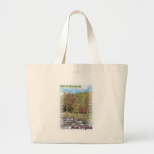 Rustic West Virginia River Bags