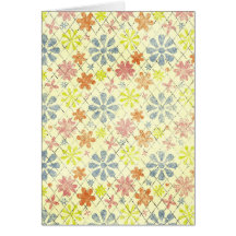 Rustic Yellow Cards