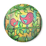 RusticPinkBirdys magnets