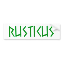 rusticus Bauer farmer Autosticker
