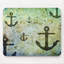 Rusty Anchors Artwork Mousepad