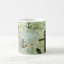 Rusty Anchors Artwork Mugs