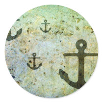 Rusty Anchors Artwork Sticker
