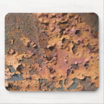 Rusty and decayed paint texture mouse mat