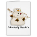 Rusty Blessings cards