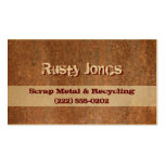 Rusty Edge Business Cards