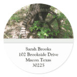 Rusty Gear Address Stickers
