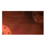 Rusty Grunge Gears Business Card Template
