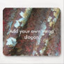 Rusty Metal Paint Chips Mousepad