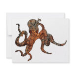 Rusty Octopus invitations