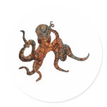 Rusty Octopus stickers