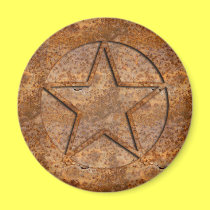 Rusty Star magnets