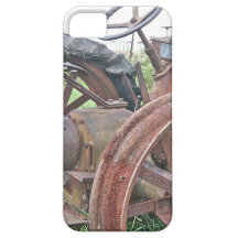 Rusty Tractor iPhone 5 Cases