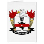 Rutgers Family Crest Greeting Card