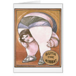 Ruth the Acrobat Circus Poster cards
