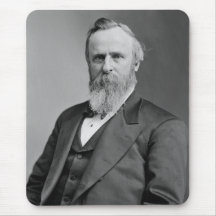 Rutherford B. Hayes Mouse Pads