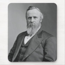 Rutherford B. Hayes Portrait by Mathew Brady Mouse Pads