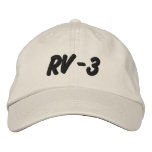 RV-3 embroidered hats