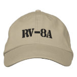 RV-8A embroidered hats