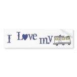 RV / Camper Love Lifestyle Bumper Sticker bumper stickers