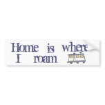 RV / Camper Love Lifestyle Bumper Sticker bumper stickers
