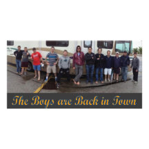 RV Derby Trip Photo Card