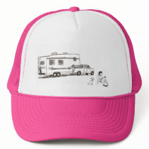 RV'ing Woman Mesh Hat