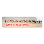 RVJ- Salt caravan in the Sahara bumper stickers