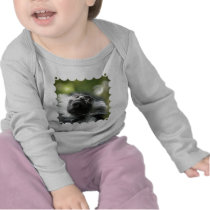 Rwanda Colobus Monkey Infant Onesie T-shirts
