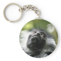 Rwanda Colobus Monkey Keychain