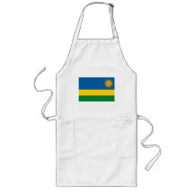 Rwanda Flag Apron