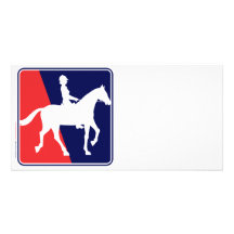 RWB-HORSE-RIDER PHOTO CARD TEMPLATE