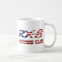 RX8 Owners Patriotic USA.png Coffee Mugs