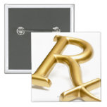 Rx drug sign buttons