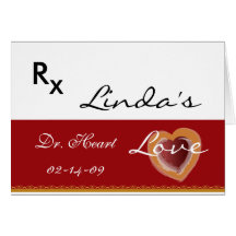 Rx Linda's Love-Customise Card
