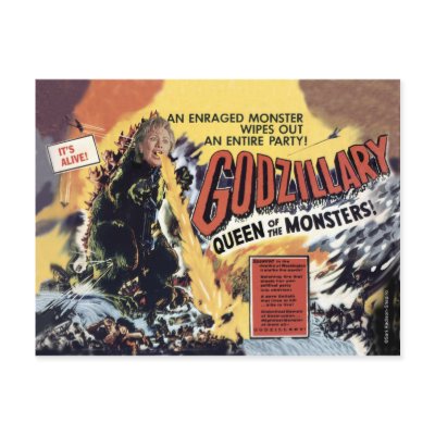 ry - Queen of the Monsters Post Cards by LizDexic